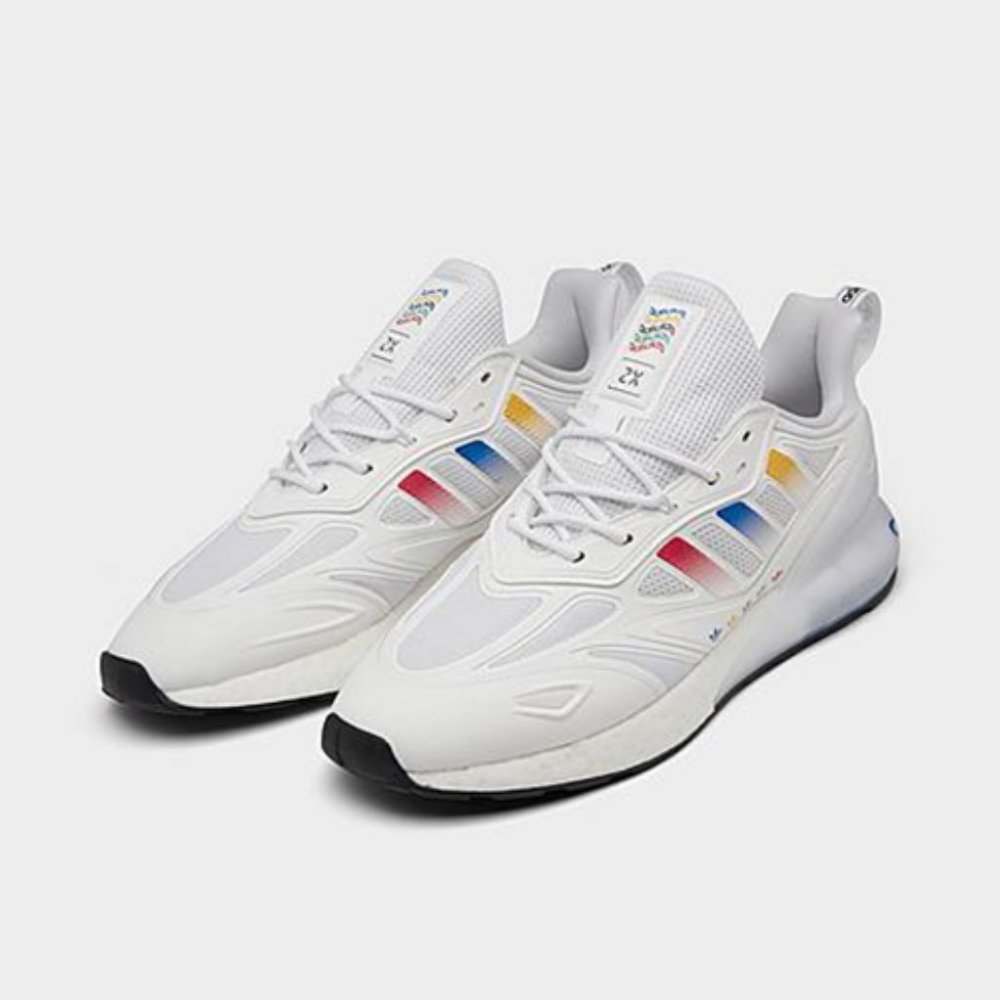New  Adidas Men's Originals ZX 2K BOOST 2.0 Running Shoes
